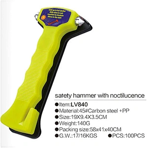 Vehicle Interior Accessories Easy To Store And Use Emergency Tools Safety Hammer